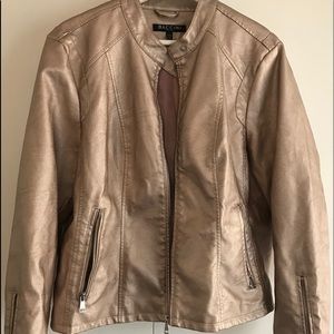 Baccini Jacket, Pale pink, vegan leather. Size PXL